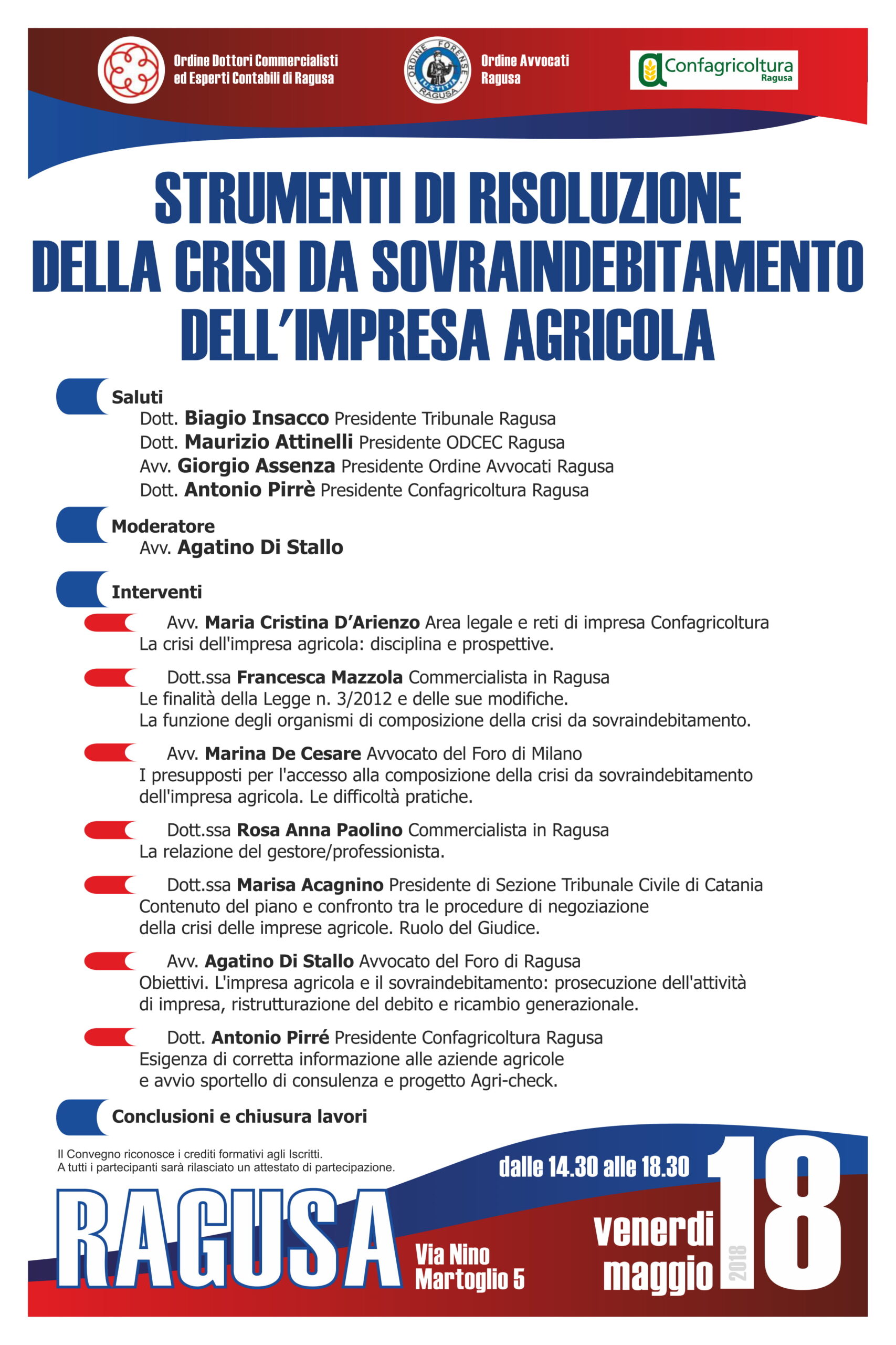 Locandina convegno Confagricoltura e Ordini Commercialisti e Avvocati - 18 marzo ragusa-1
